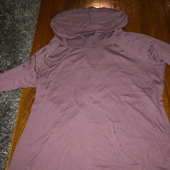 Purple cowl neck sweatshirt - Picture 1 of 5